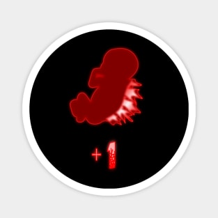 Gojira: + 1  Dorsal Fetus Red Magnet